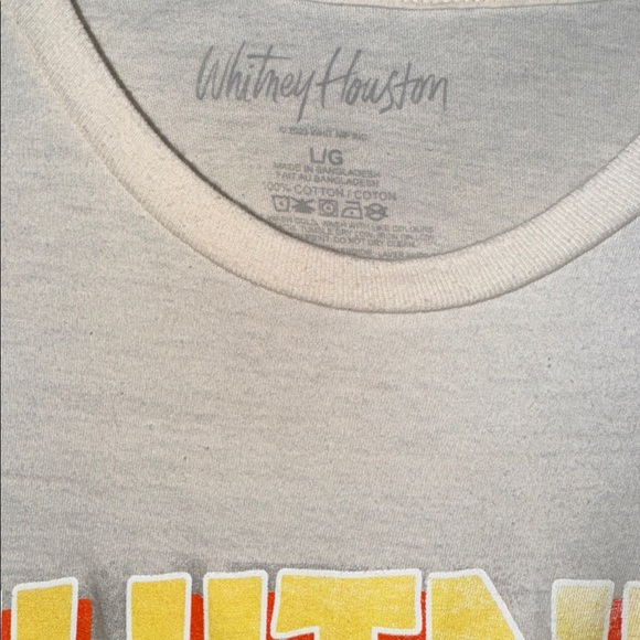 Whitney Houston T-Shirt - Size L - Picture 3 of 4